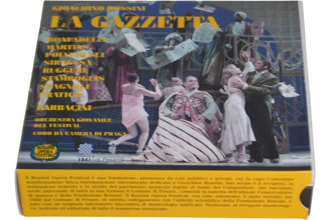 Gioachino Rossini La Gazetta Opera CD Box Set Two Disc Album