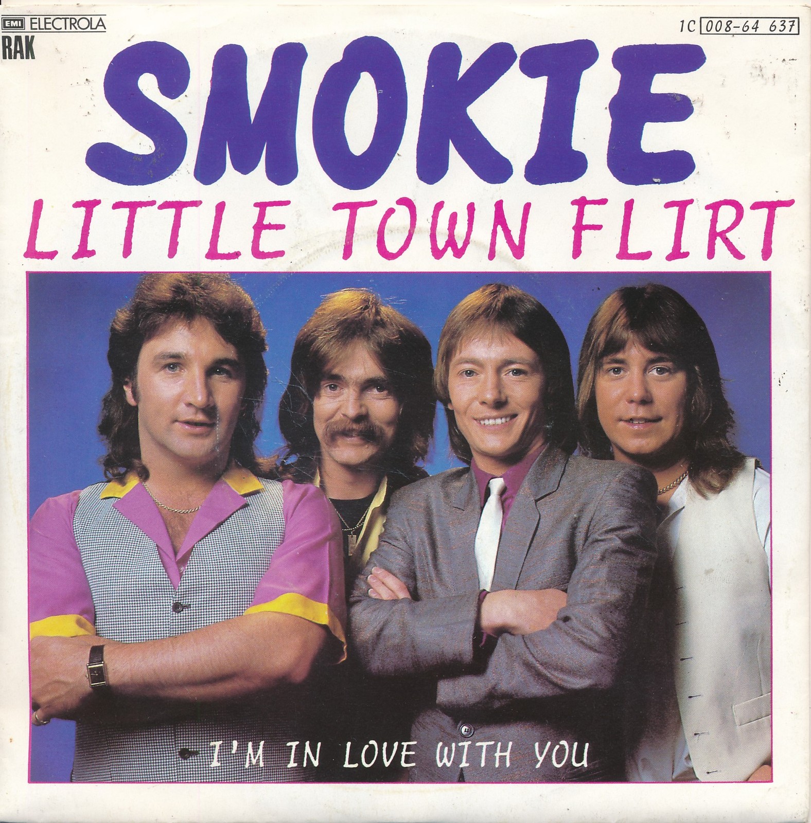 Little Town Flirt - Smokie - Single 7" Vinyl 227/11