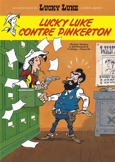 LUCKY COMICS Lucky Luke  Lucky Luke Contre Pinkerton Édition Souple (French)  Le