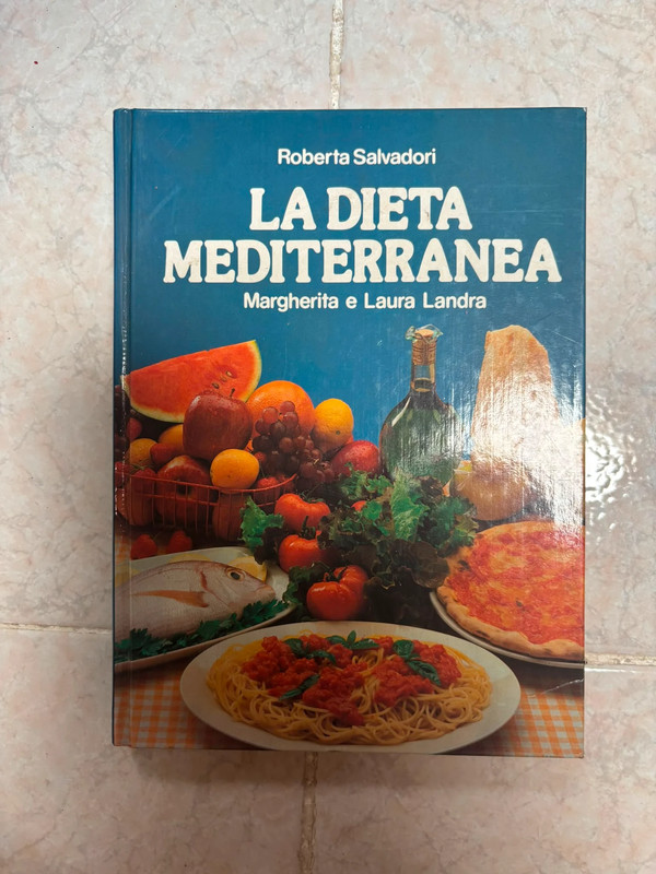 Libro "La dieta Mediterranea" - R. Salvadori, M. e L. Landra (Vintage)