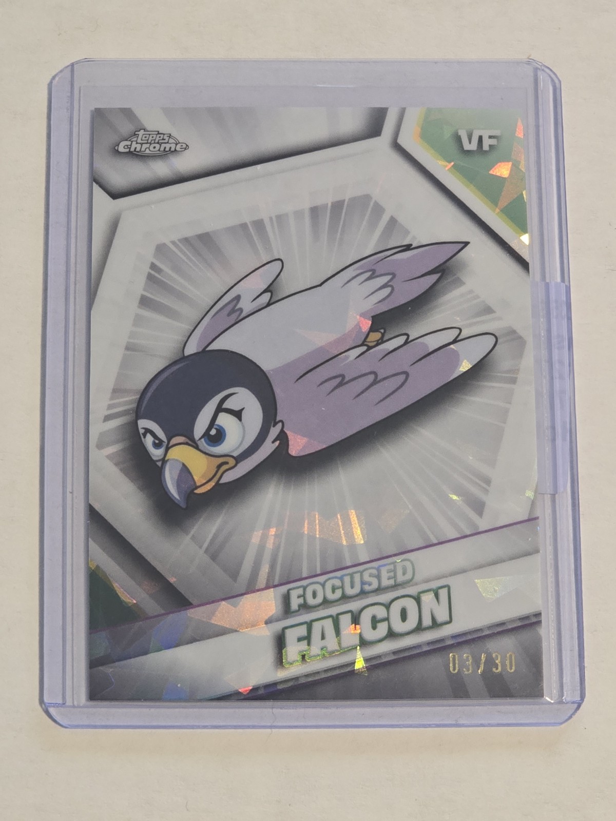 Focus Falcon 2026 TOPPS CROMO VEEFRIENDS BIANCO ZAFFIRO #75/30 