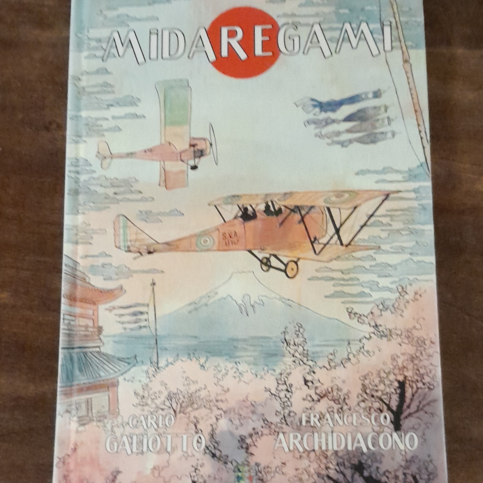 Aeronautica militare, Midaregami, il volo Roma - Tokio 1920, fumetto 