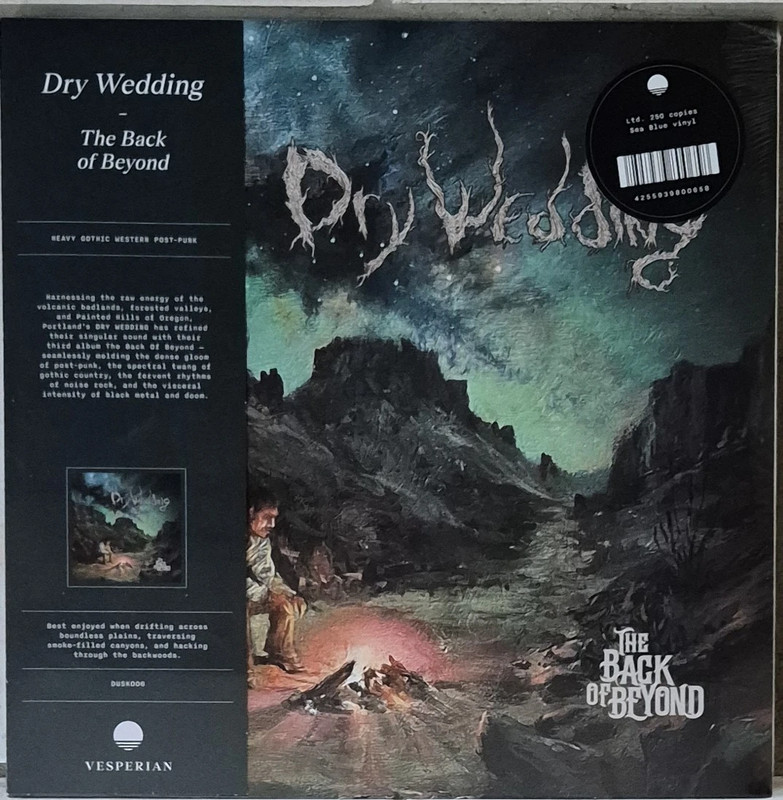 Vinyle 12" Dry Wedding - The Back Of Beyond (Vinyle Bleu)