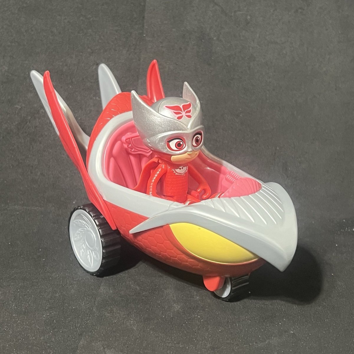 PJ Masks Turbo Blast Racers - Modellino Owl Glider & Owlette di Just Play, auto giocattolo