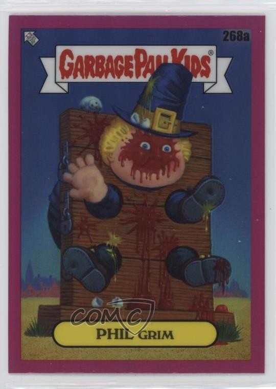 2024 Topps Secchio Spazzatura Cromato Bambini Serie 7 Magenta Rifrattore PHIL Grim wu0