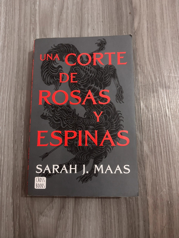 Libro una corte de rosas y espinas