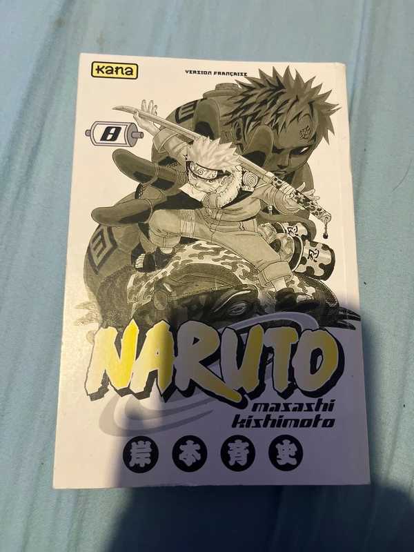 Manga naruto tome 8