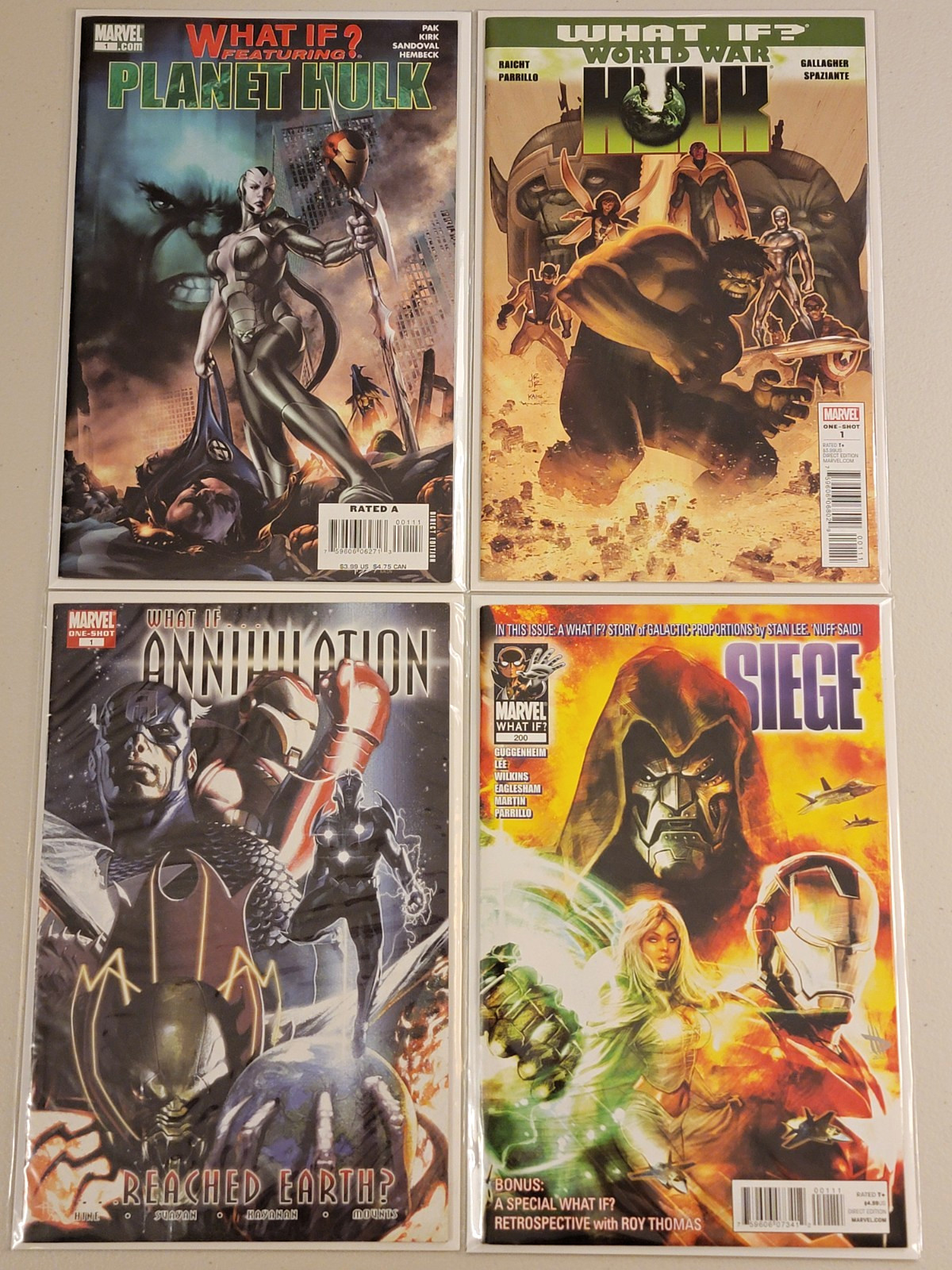 What If Planet Hulk #1 1st Skaar World War Hulk Annihilation Siege #200 Marvel