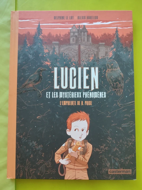 bd lucien et les mystérieux phénomènes