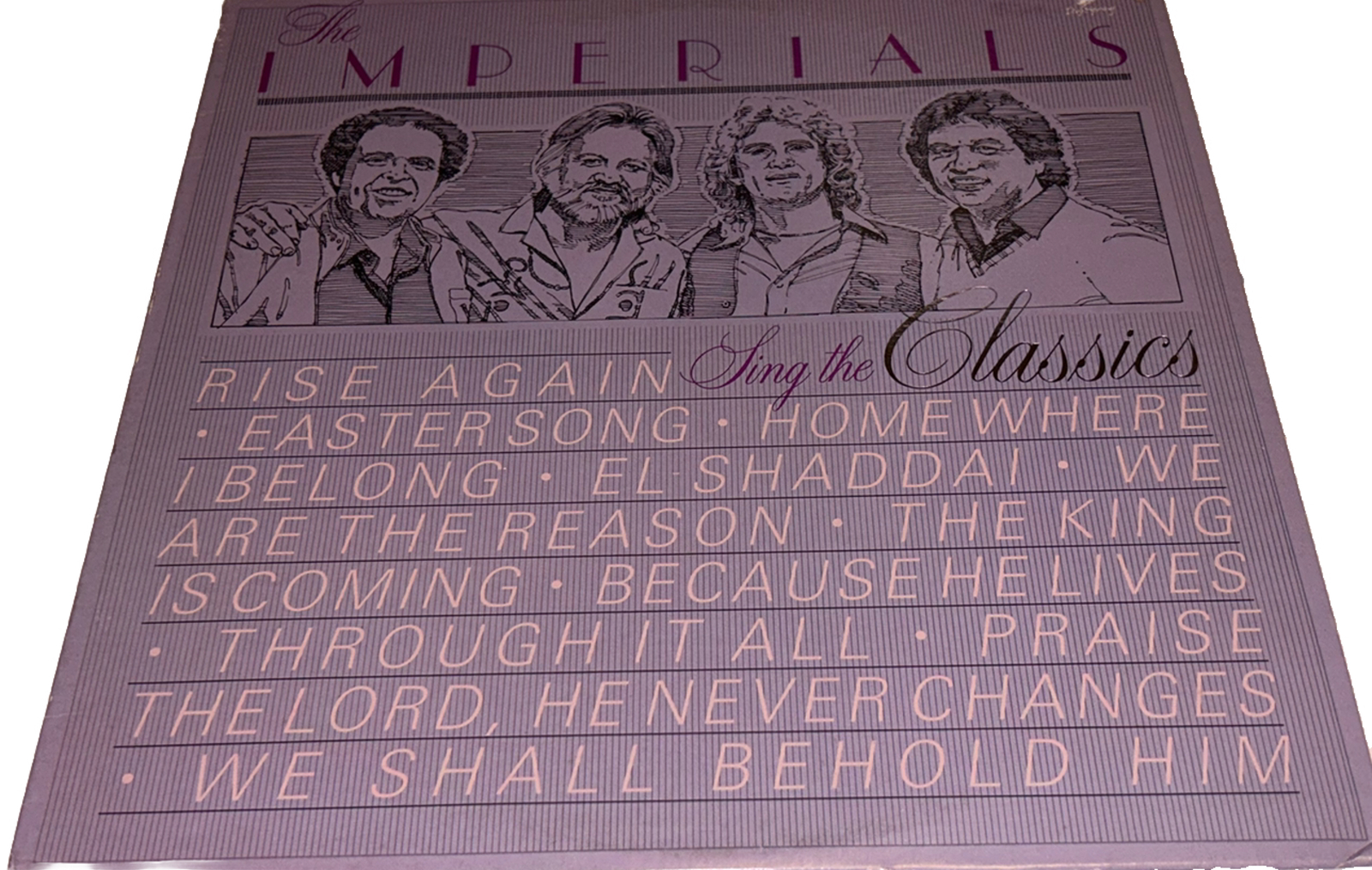 Imperials Sing The Classics Vinyl Gospel Music Record Album LP 60
