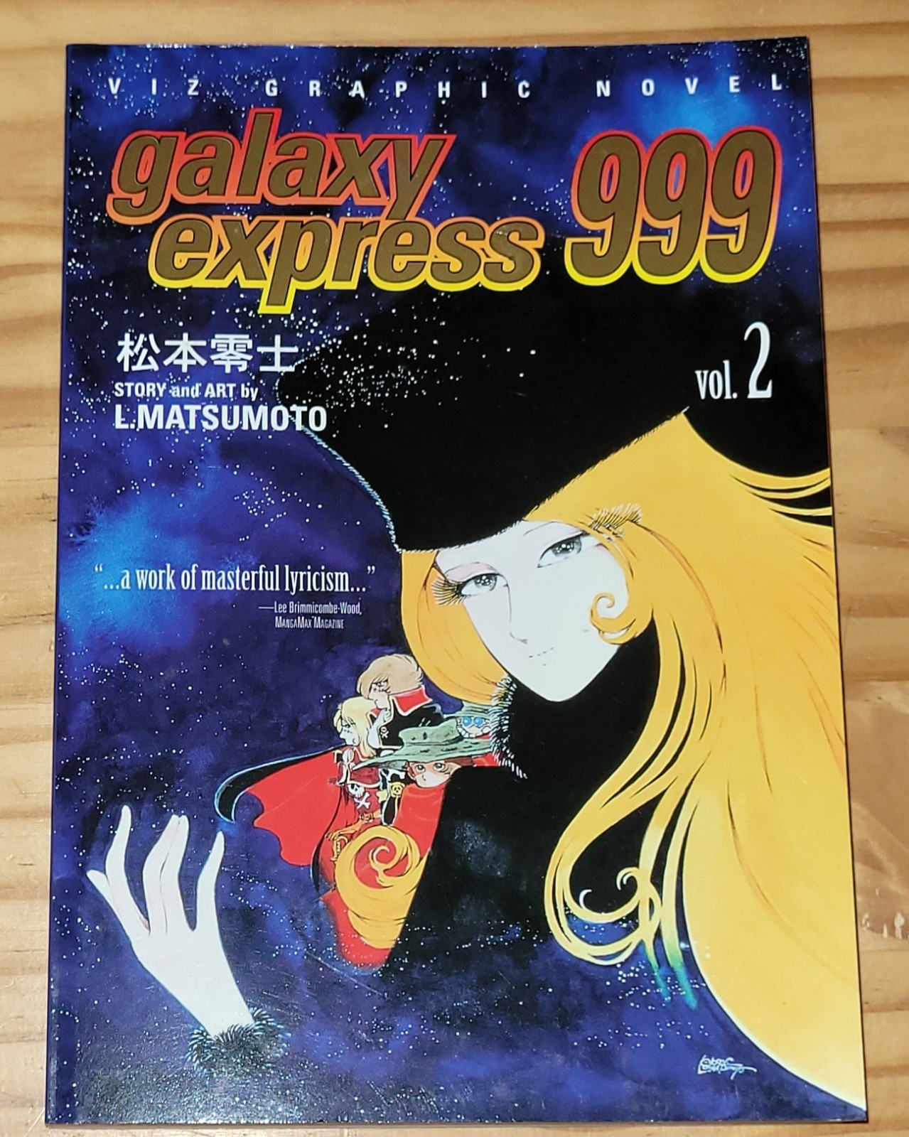 Manga, galaxy Express 999, vol. 2, Leiji Matsumoto, Viz graphic novel, inglese