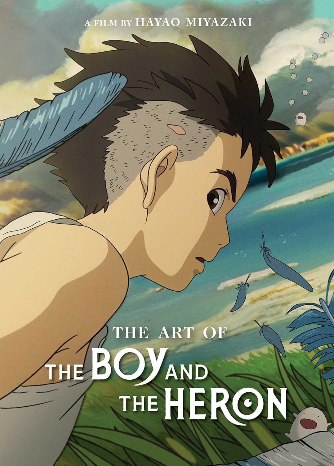 Art of Boy and the Heron libro copertina rigida Hayao Miyazaki Studio Ghibli anime nuovo