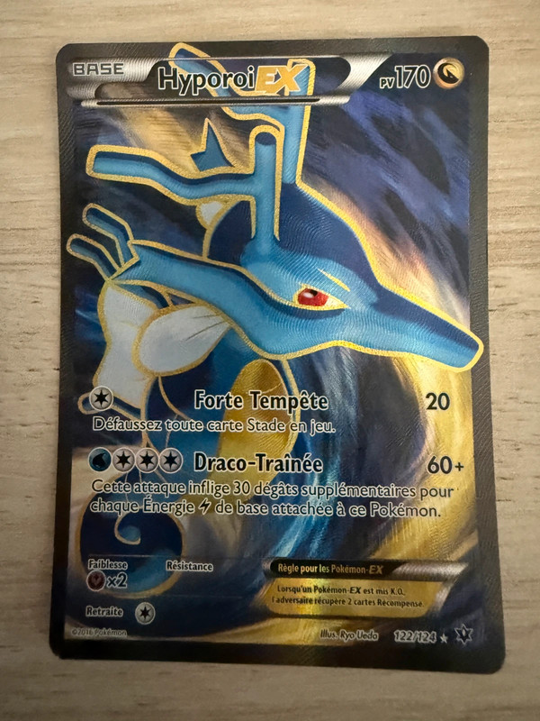 Carte Pokémon Hyporoi EX 122/124