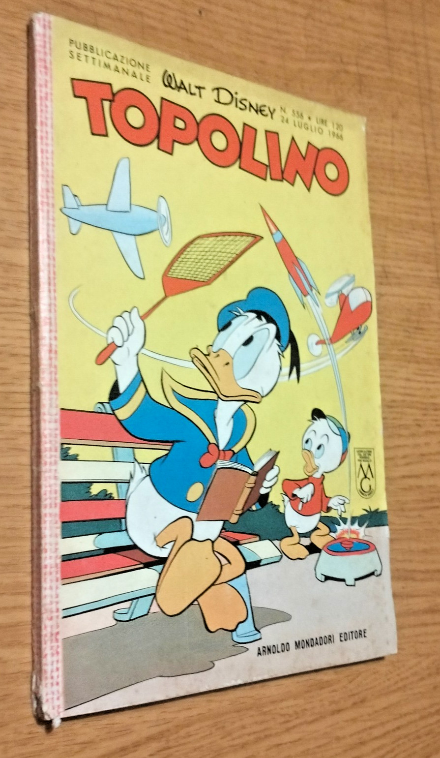 TOPOLINO LIBRETTO # 556 - 24  LUGLIO 1966 - OTTIMO - CON BOLLINO