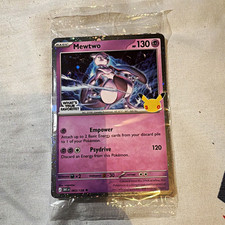 Pokemon TCG Mewtwo 063/128 Celebrations Holo Rare 130 HP