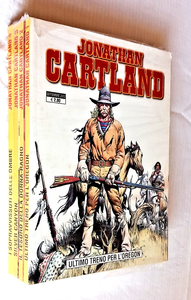 JONTHAN CARTLAND Ed. Cosmo  serie gialla completa 1/4 *