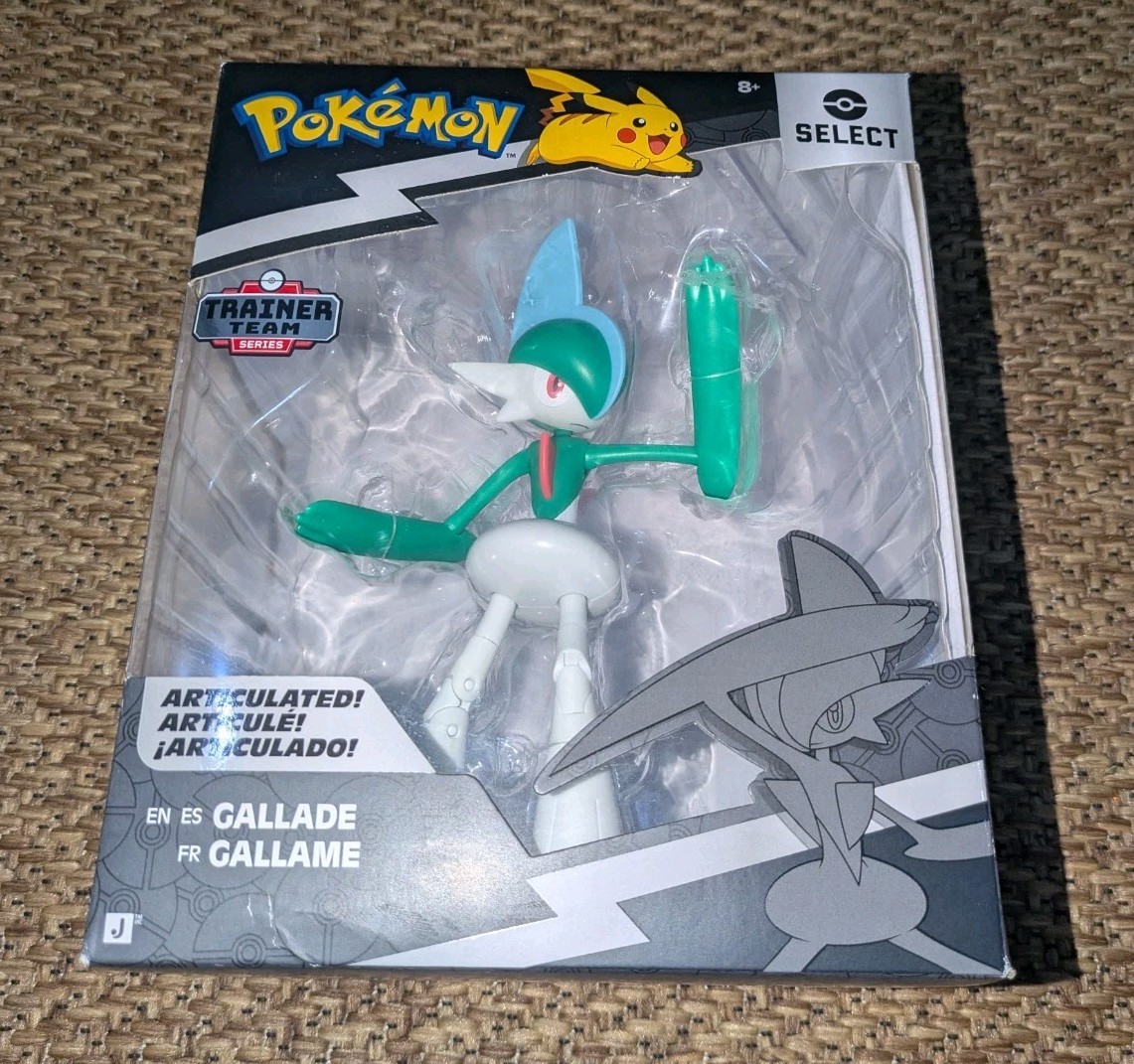 Pokemon Select Gallade Large 6" Super-Articulated Action Figure New In Box Se 10