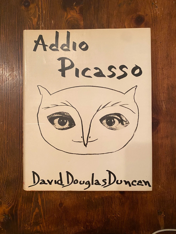 Libro - Addio Picasso - David Douglas Duncan (Garzanti, 1974, 1ª ed. italiana)