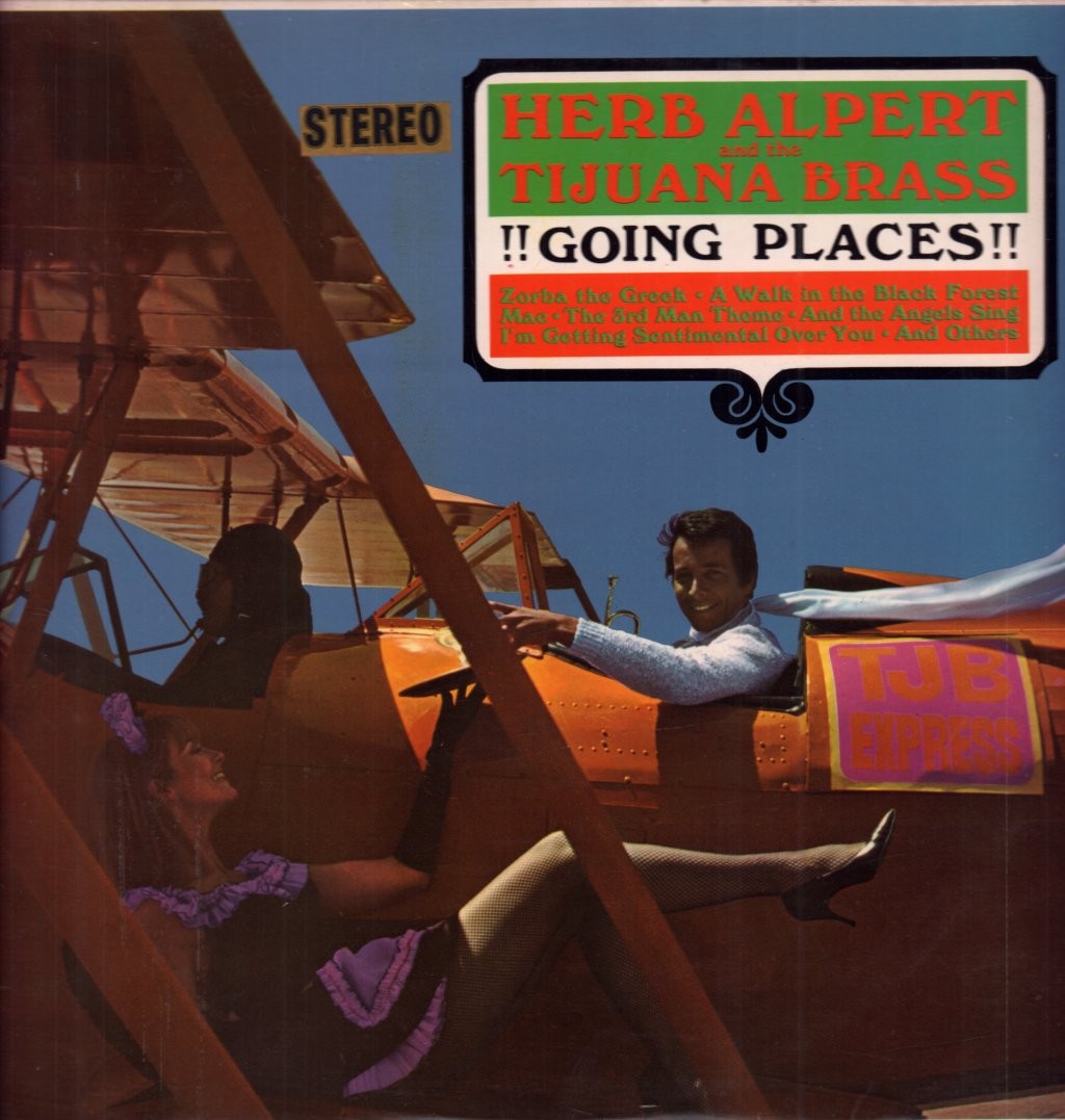 Herb Alpert E I Tijuana Brass Going Places LP Vinile UK Pye International