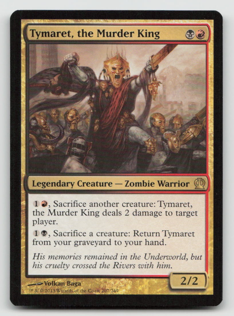 Magic: The Gathering Tymaret, il Re degli Assassini 207 Theros quasi nuovo