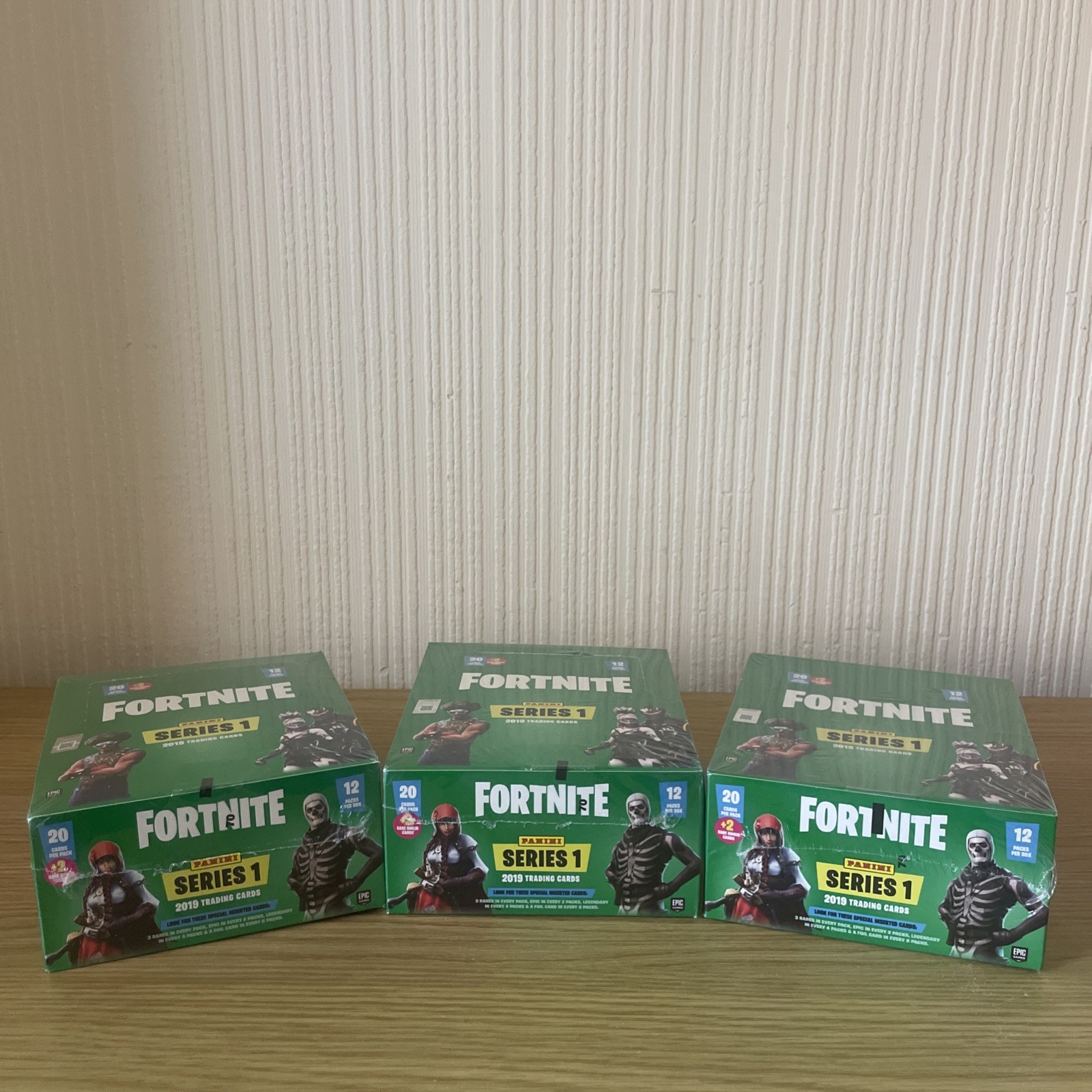 1 x 2019 Panini Fortnite Series 1 Italy Fat Pack Value Box Brand New & Sealed