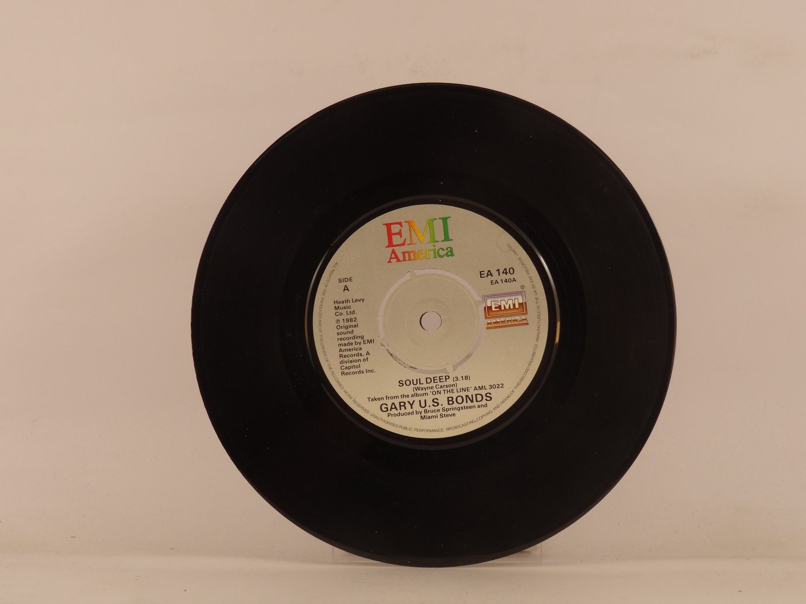 BONDS,GARY U.S. SOUL DEEP (137) 7" EMI AMERICA