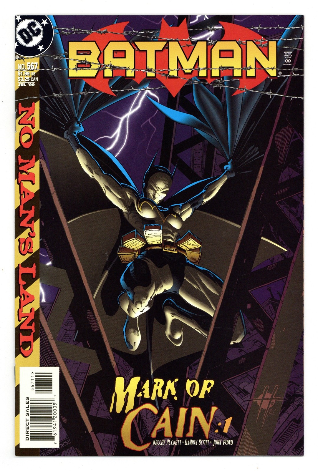 Batman #567 FN 6.0 1999 1° App. Cassandra Caino/Batgirl