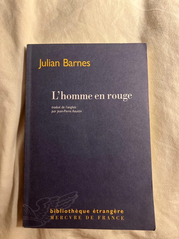 Julian Barnes | L’homme en Rouge