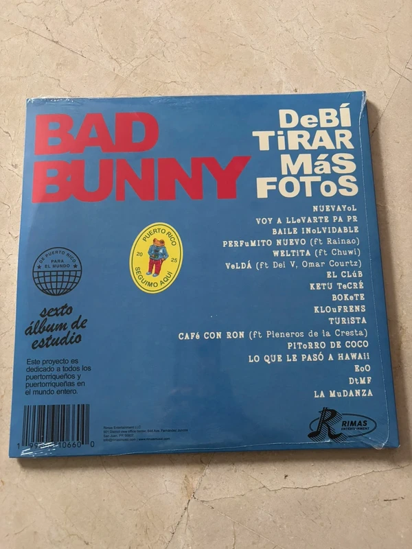 Vinilo Bad Bunny