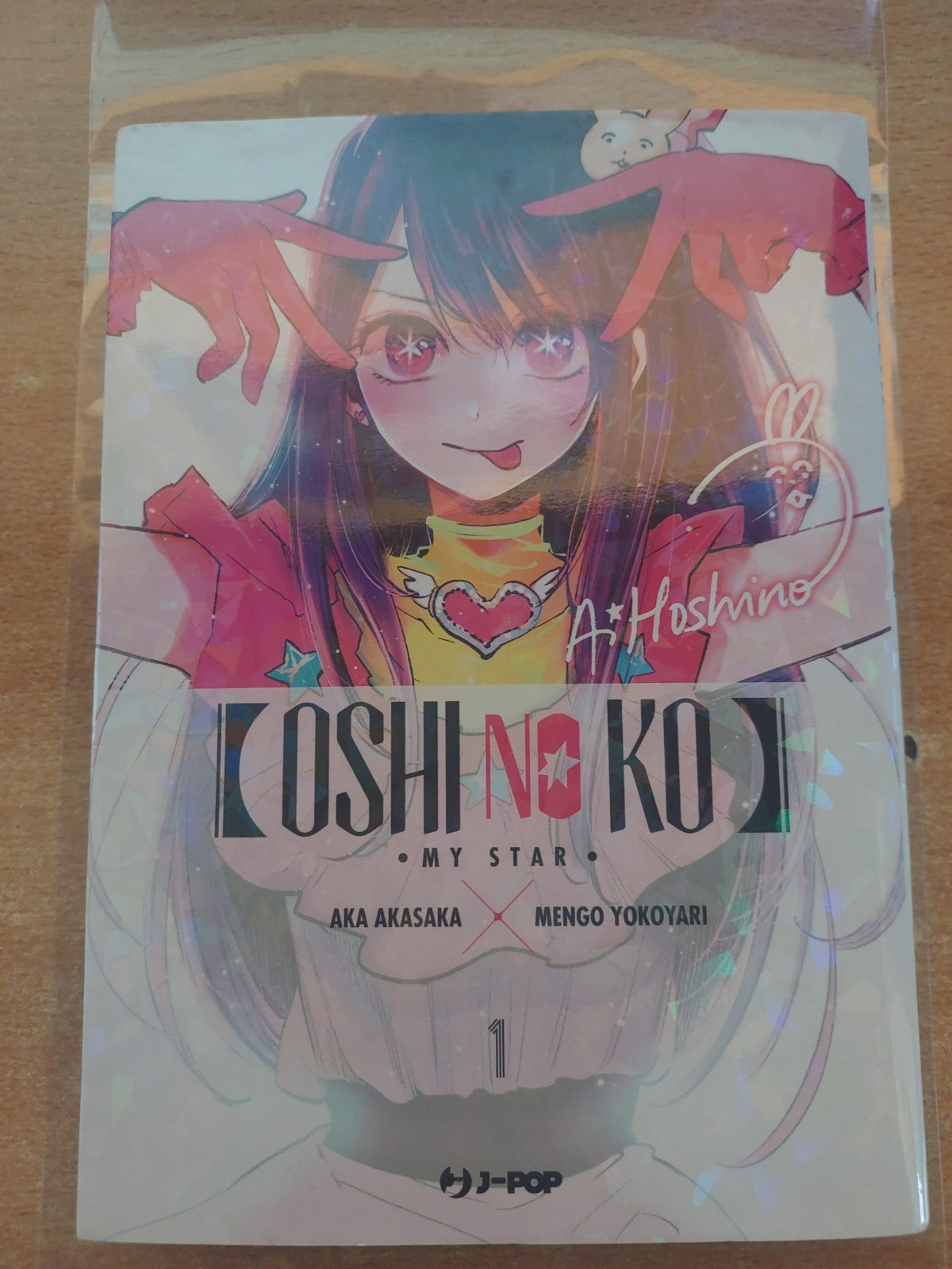 Oshi no Ko 1 Variant - Prima Edizione Olografica J-POP Manga (Con Gadget Card)