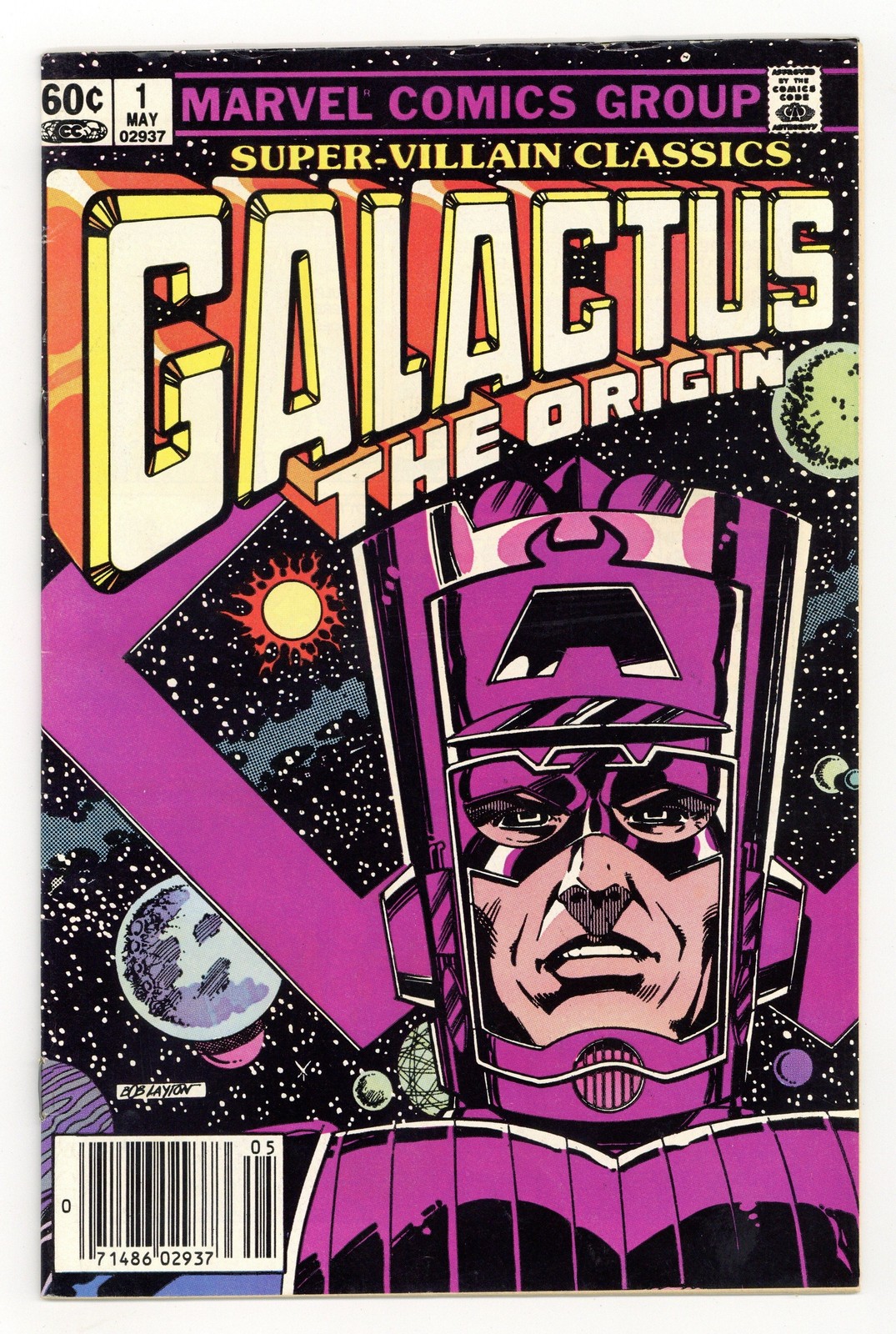 Super-Villain Classics Galactus the Origin 1N VG+ 4.5 1983 basso grado