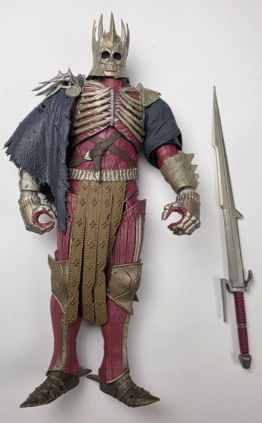 Modellino McFarlane Witcher 3 Eredin Breacc Glas 7" spada 2021 spedizione sfusa gratuita