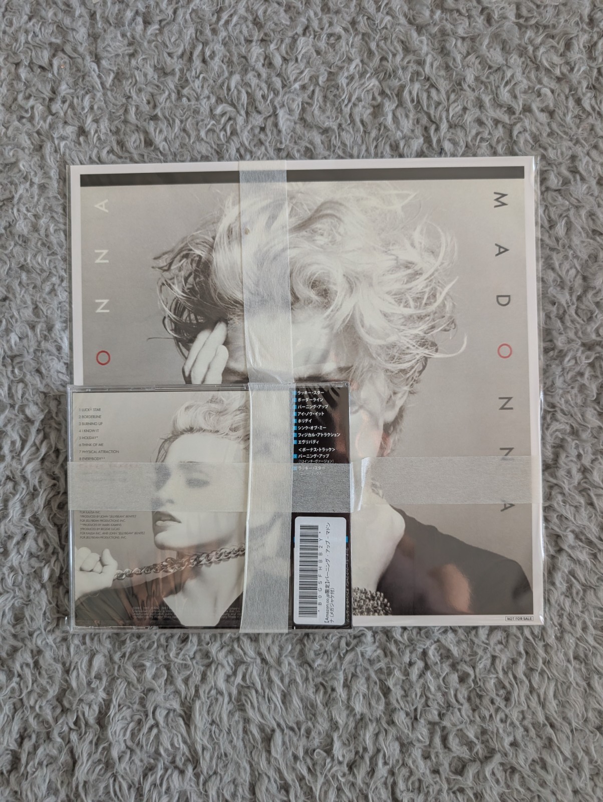 Madonna Debut Album Japan 2026 CD with Megajacket Sealed