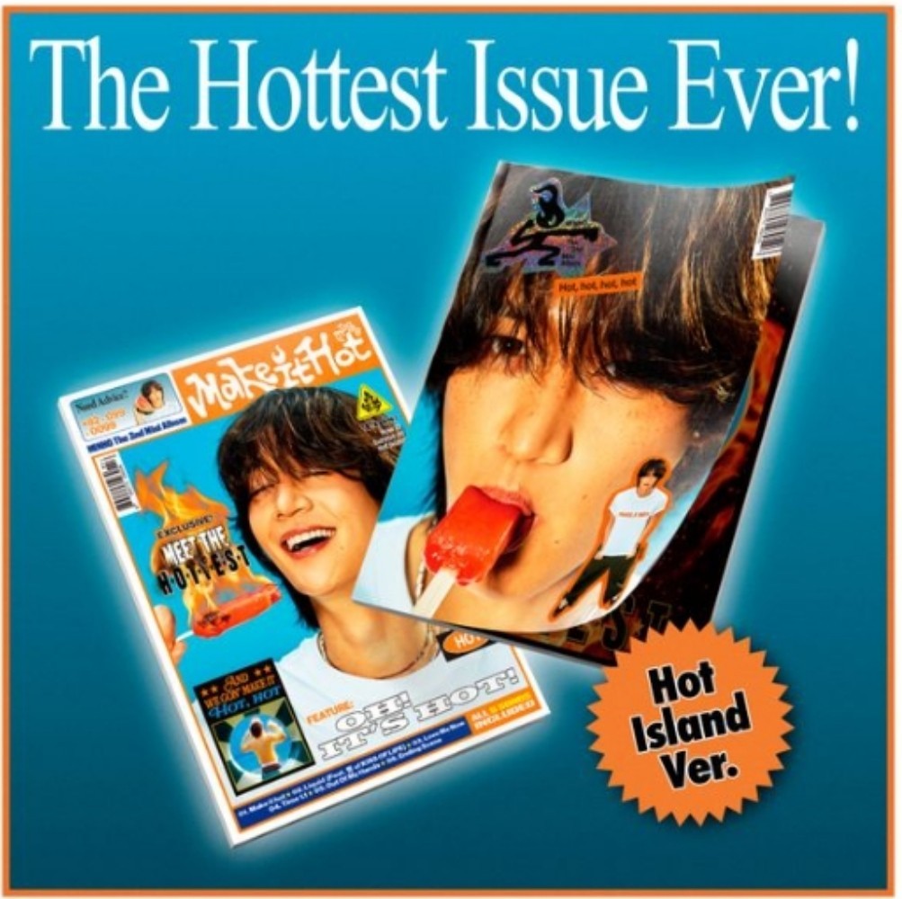 MINHO 2nd Mini Album [ Make It Hot ] (Hot Island Ver.) Random Version K-Pop Albu