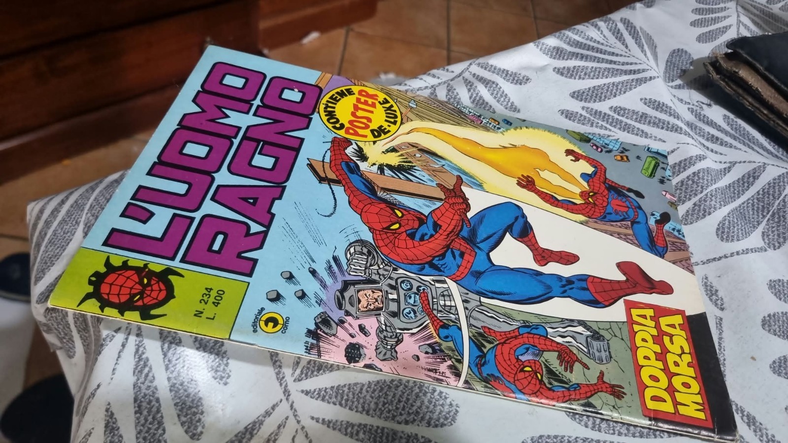 UOMO RAGNO ORIGINALE  CORNO N. 234 STATO EDICOLA 