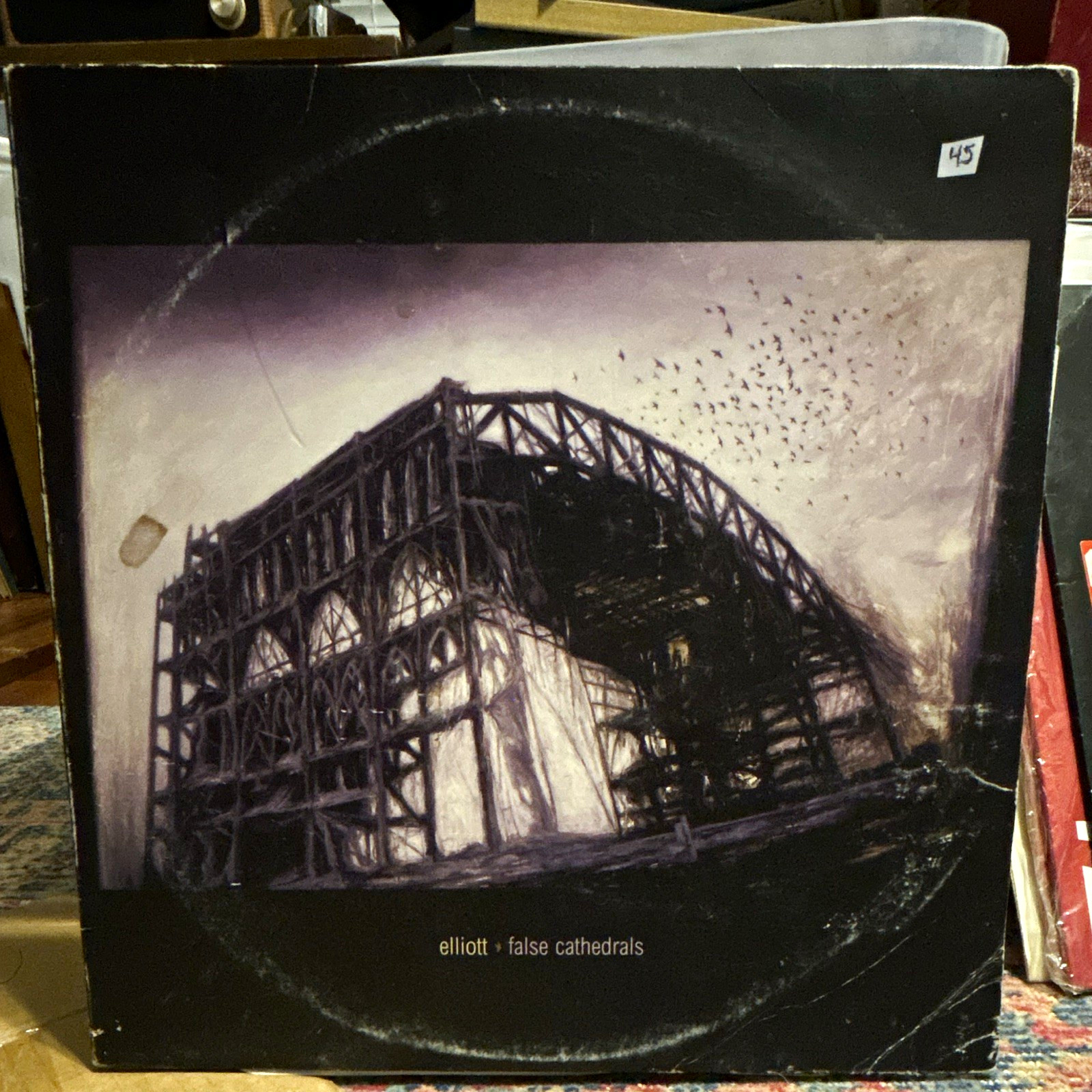 Elliott False Cathedrals 12" Black Vinyl LP Record Revelation Records Rock