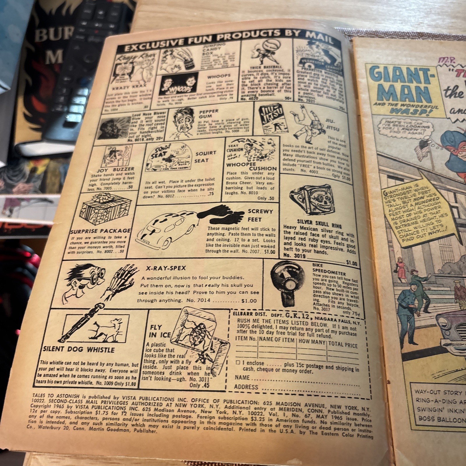 Tales to Astonish #67 (Marvel Comics maggio 1965)