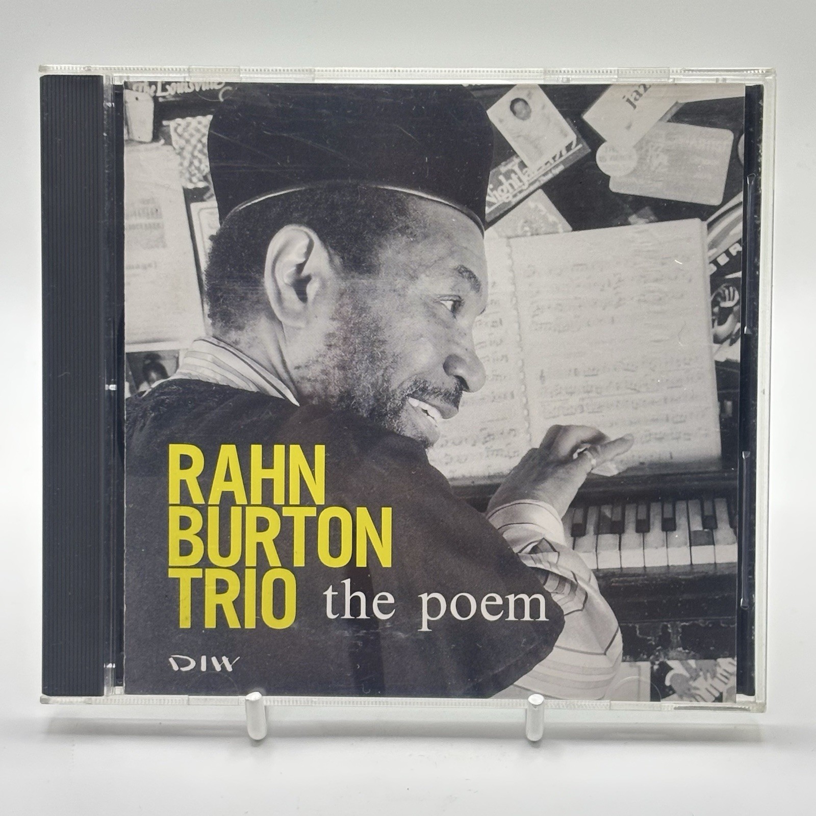Rahn Burton Trio The Poem CD 1992 Japanese DIW Jazz Jimmy Cobb Signed Booklet
