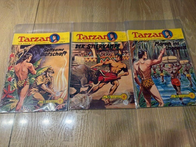 Lotto 9 x Tarzan LEHNING/Pabel/Mondial Editore originali