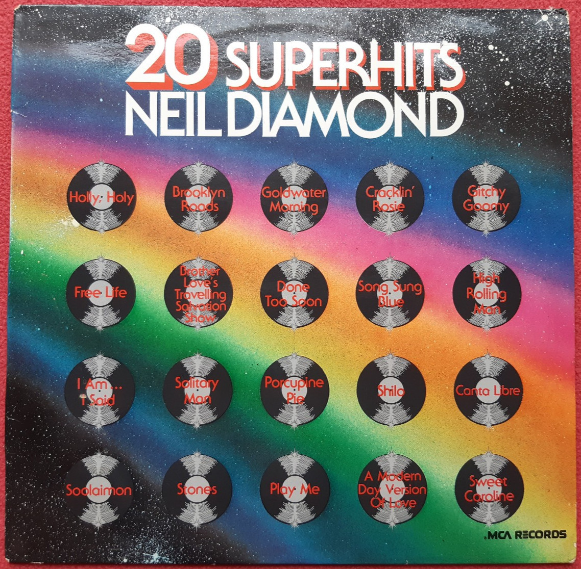 Neil Diamond / 20 Super Hits / LP Vinyl 1975 MCA 6.22133