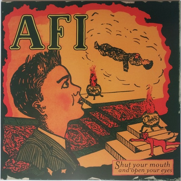 AFI - Shut Your Mouth And Open Your Eyes, Hardcore Punk Vinyl LP New