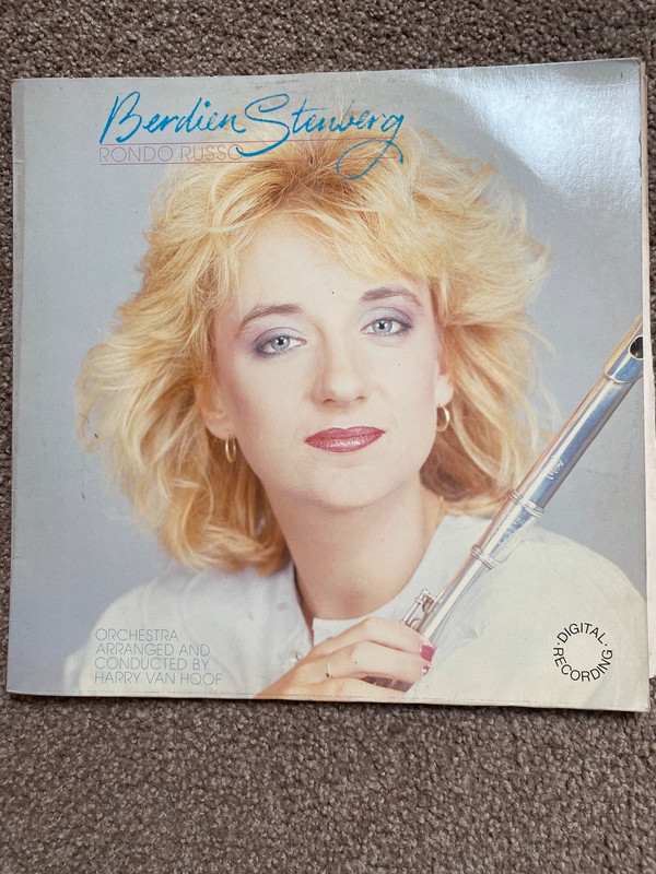 Lp plaat Berdien Stenberg Rondo Russo