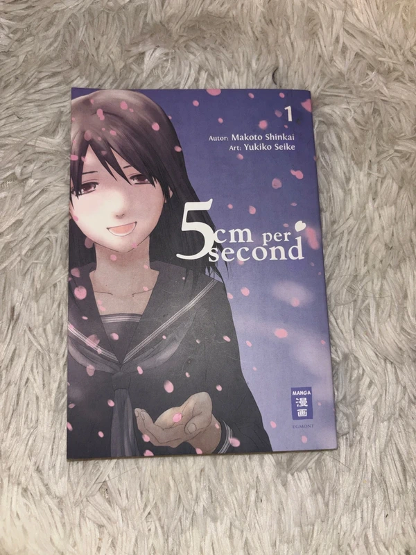 5 cm per second manga