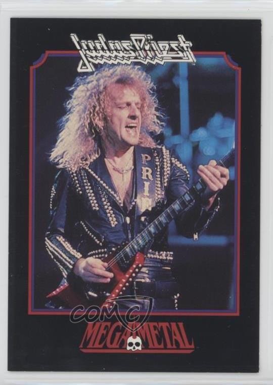 1991 Impel Mega Metal Judas Priest #54 0w6