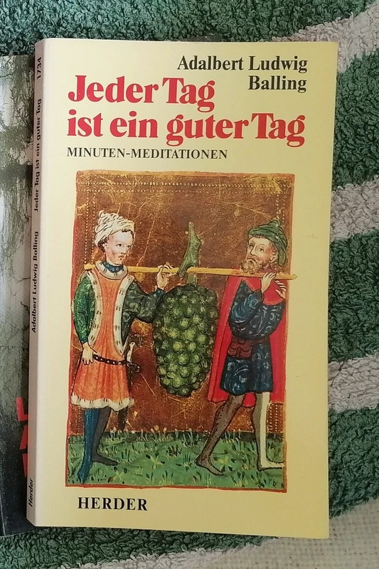 Jeder Tag ist ein guter Tag - Minuten Meditationen von Balling, Adalbert