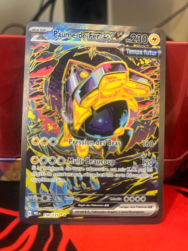 Paume de fer alt évolution prismatique Pokemon