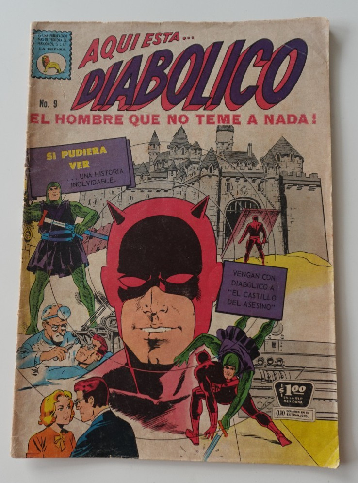 Cómic E. LA PRENSA/MESSICO DIABOLICO " 1966 #9 SI EL VIERA