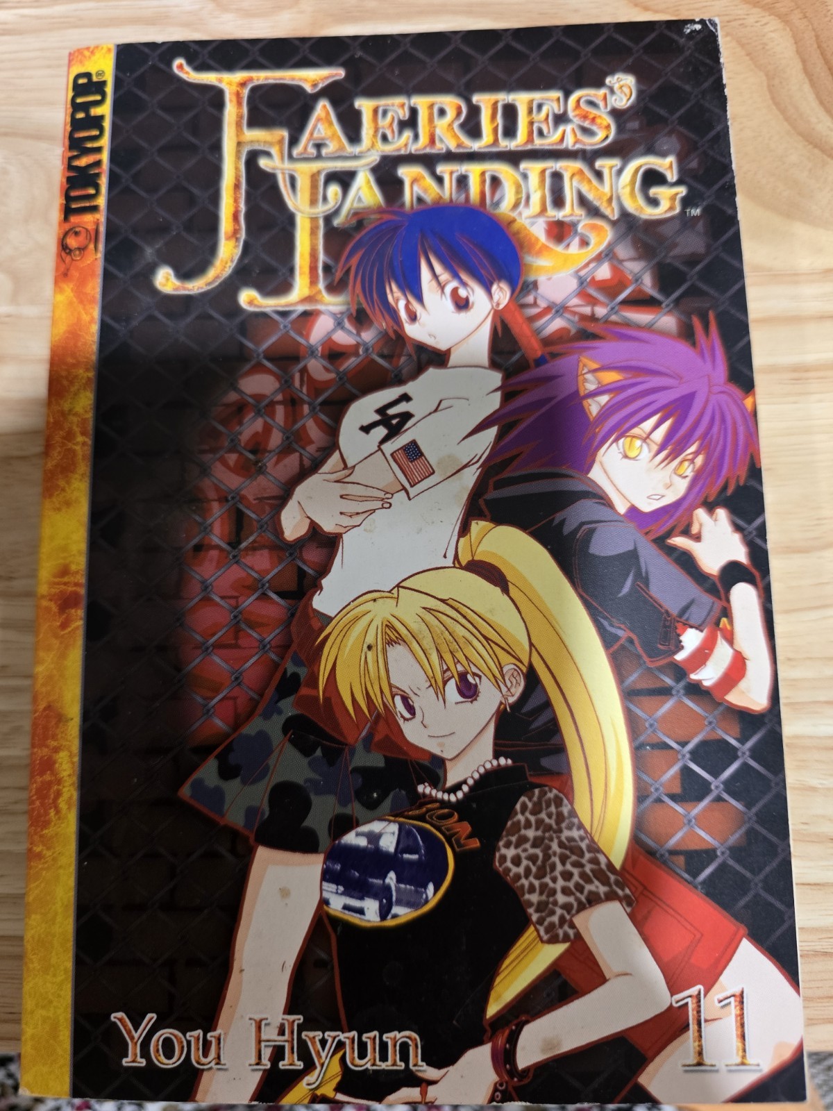 Tokyopop Atterraggio delle Fate Vol. 11 Numero #11 TP Inglese You Hyun Manga