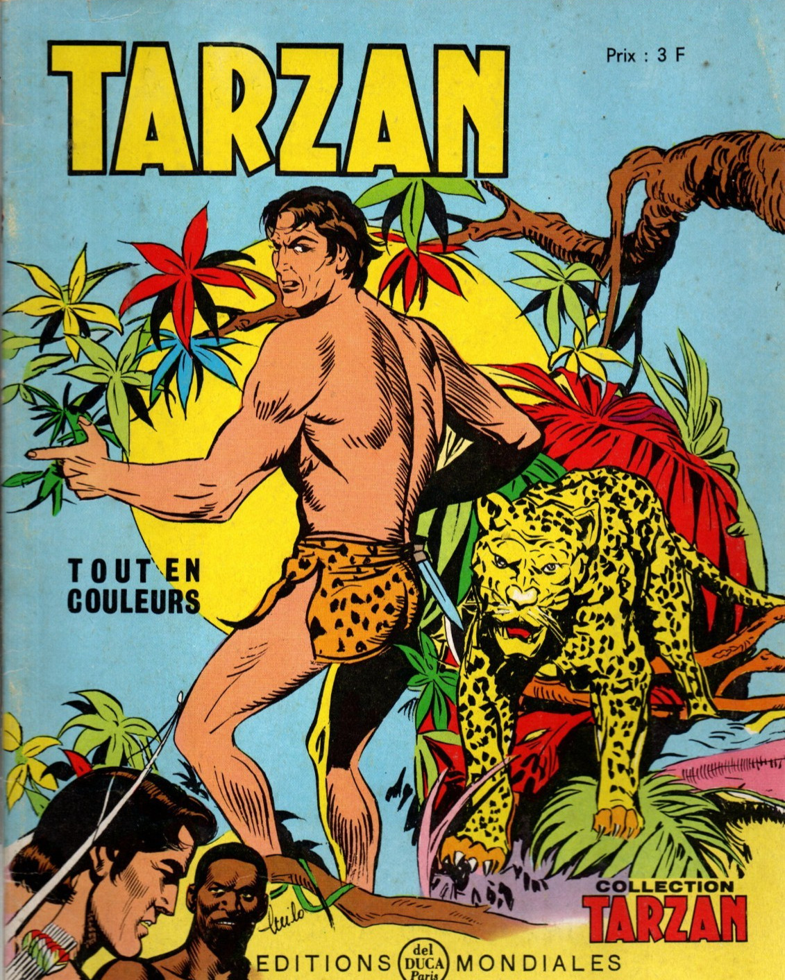 TARZAN Tout en couleurs n°74. Editions Mondiales  1975. Etat neuf