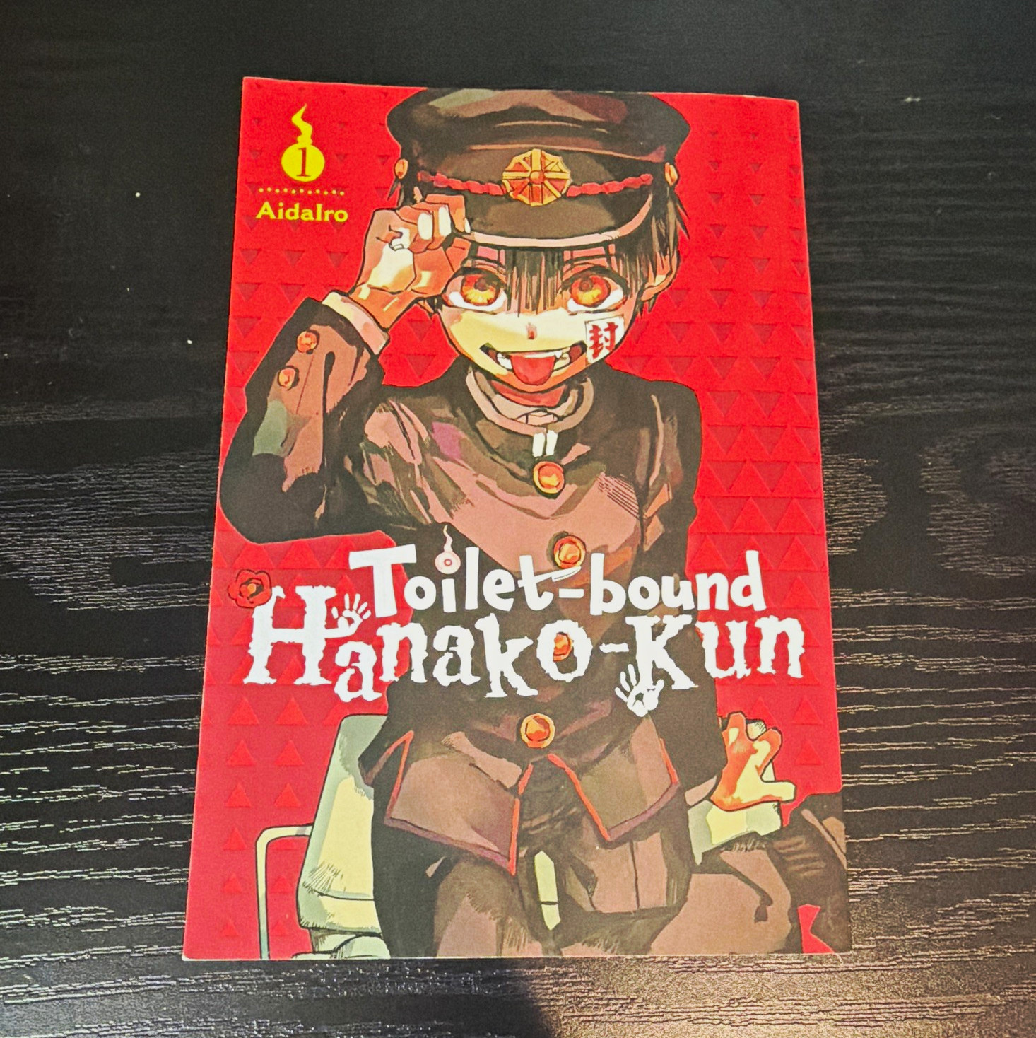 WC legato Hanako-Kun Vol. 1 manga copertina morbida inglese Aidalro Yen Press